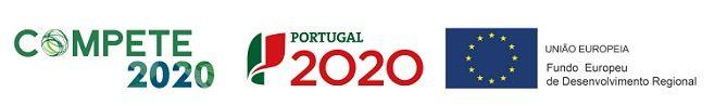 Logos presentes: COMPETE 2020, Portugal 2020, Fundo Europeu de Desenvolvimento Regional